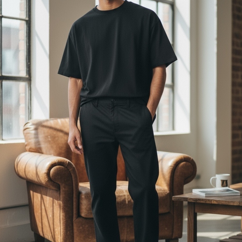 Kenneth Cole Black Dress Pants for Men